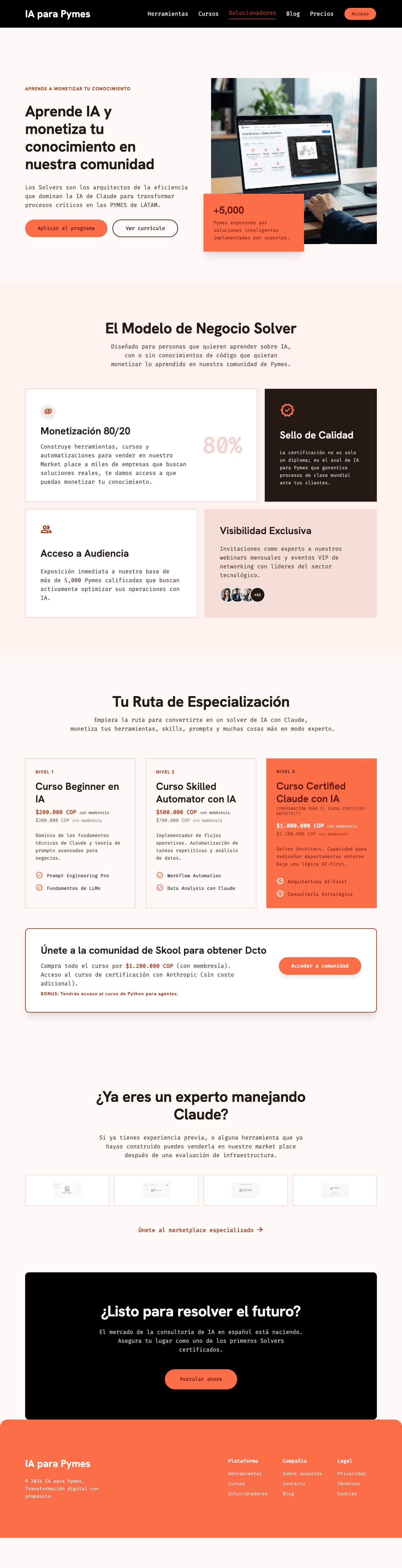 Workspace de Solver IA para Pymes